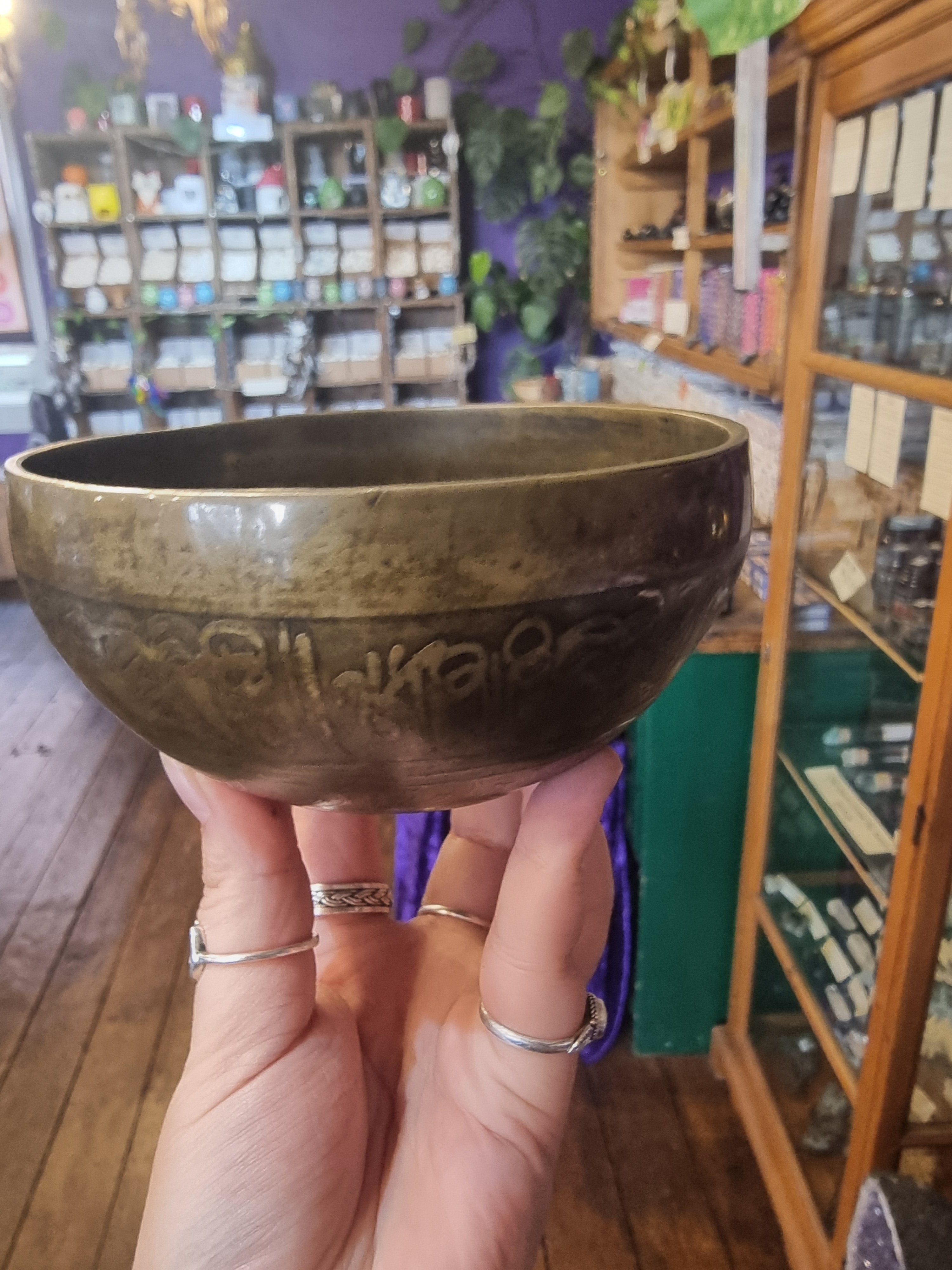 Engraved Flower Of Life Bowl