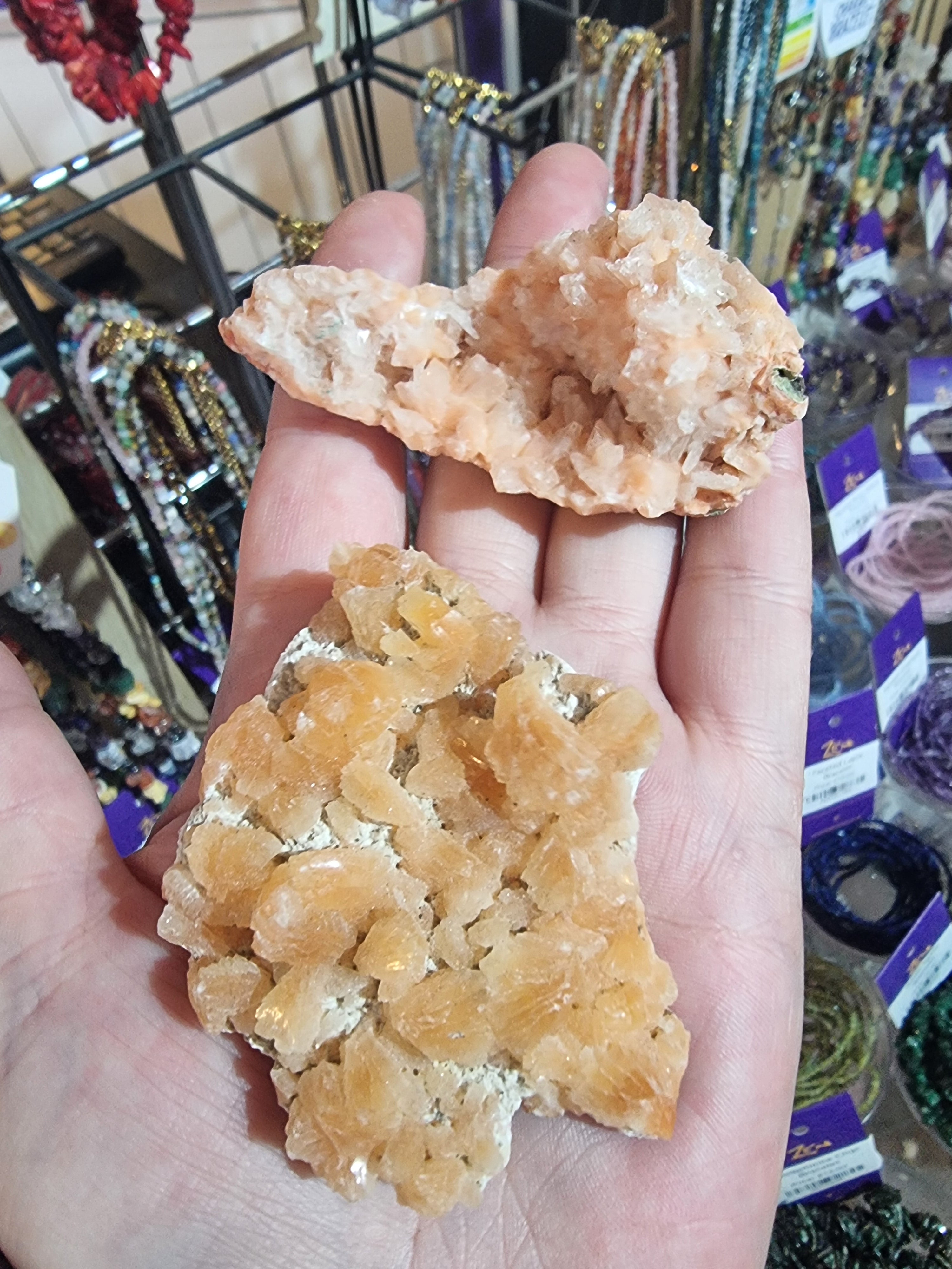 Pink Heulandite
