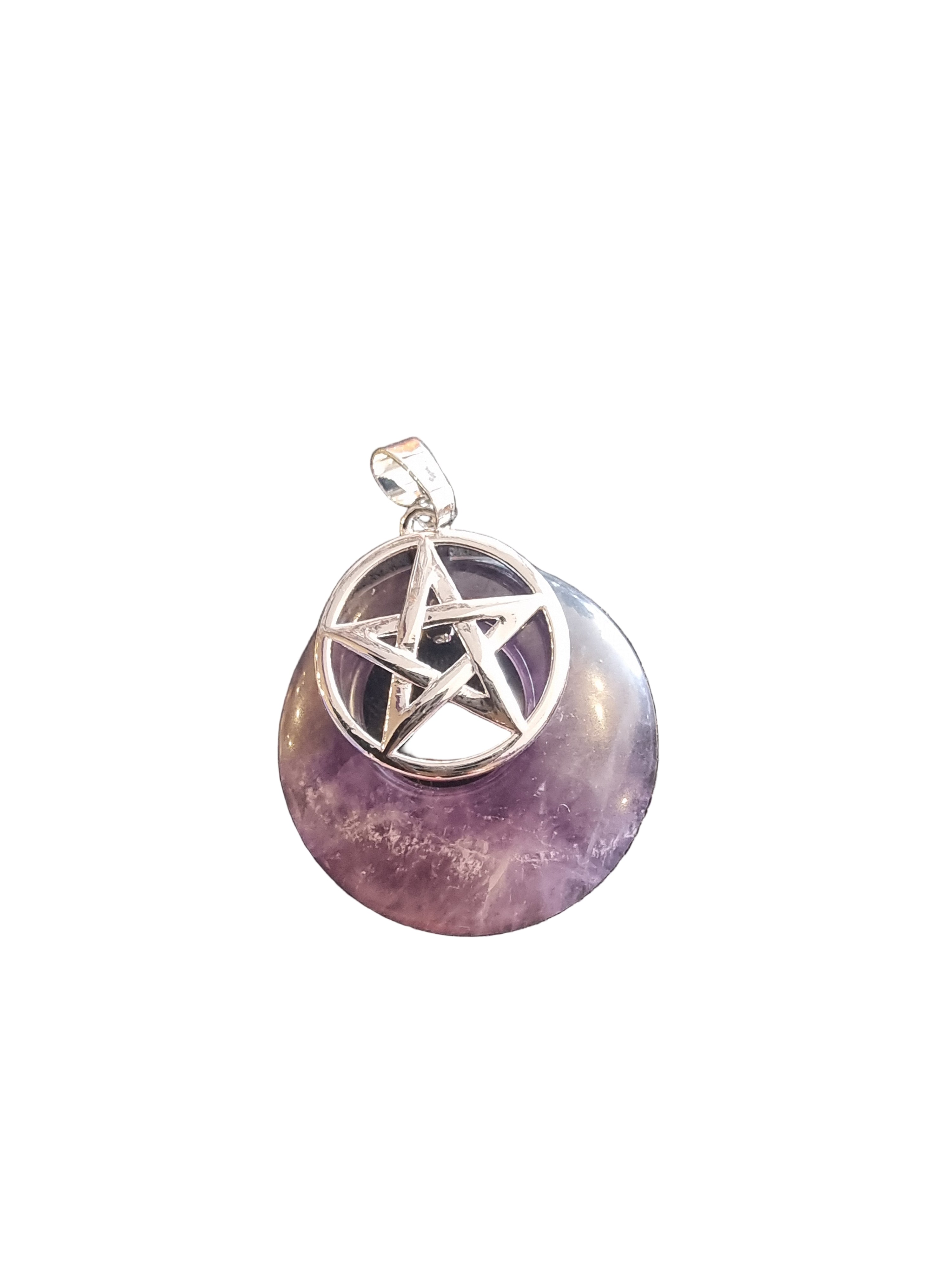 Amethyst Pentagram Pendant
