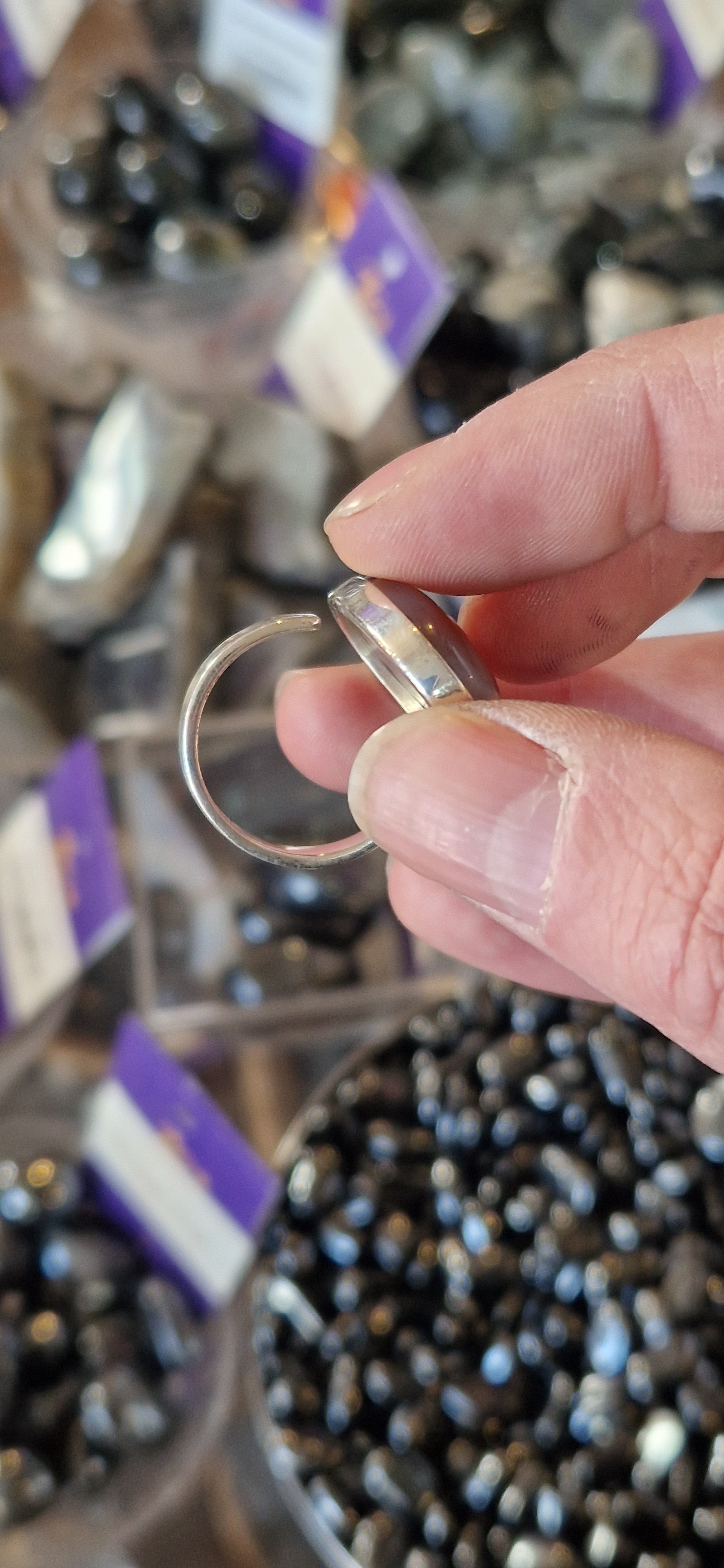 Carnelian Silver Ring