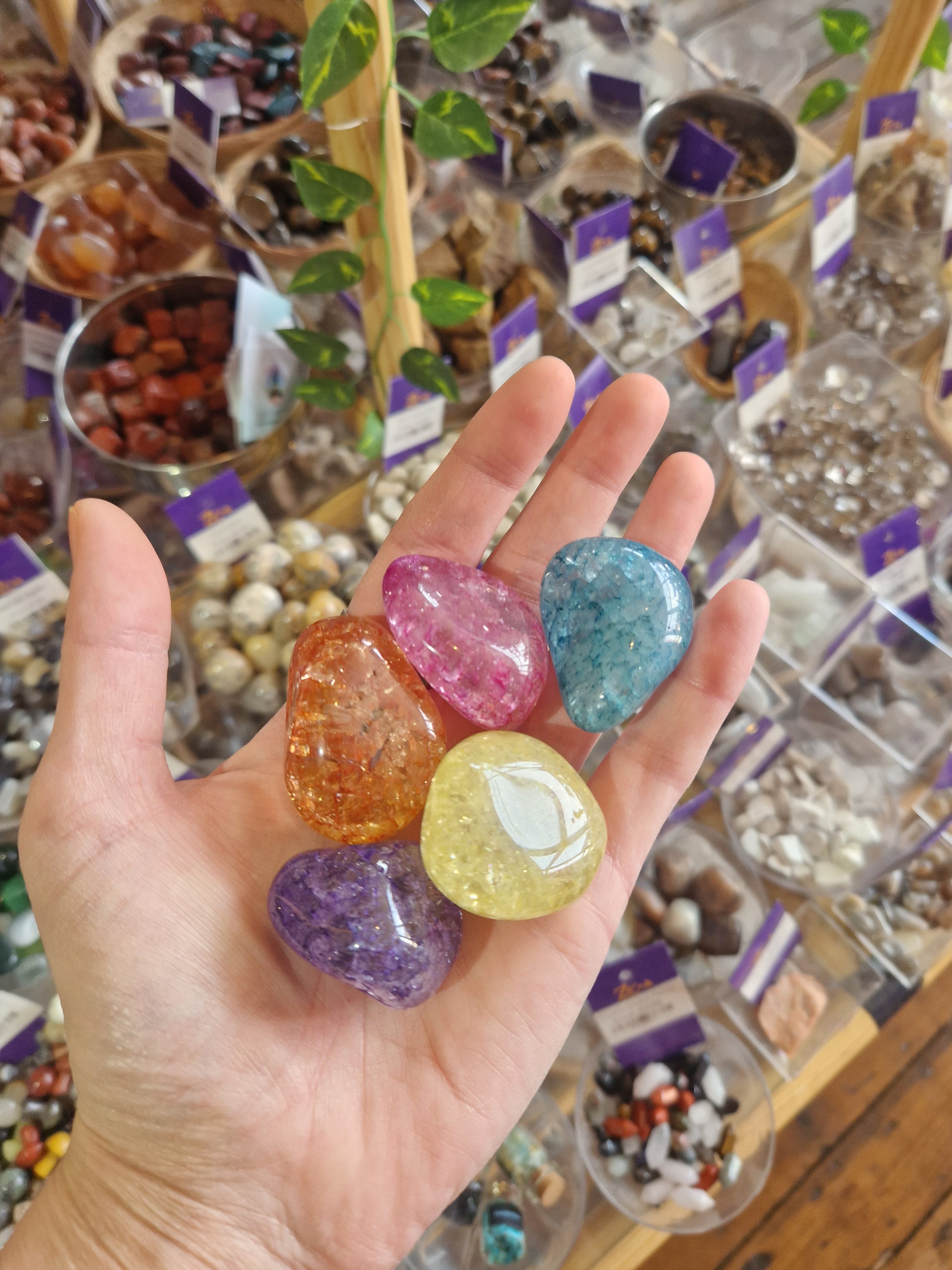 Crackle Quartz Large (Lucky Dip)