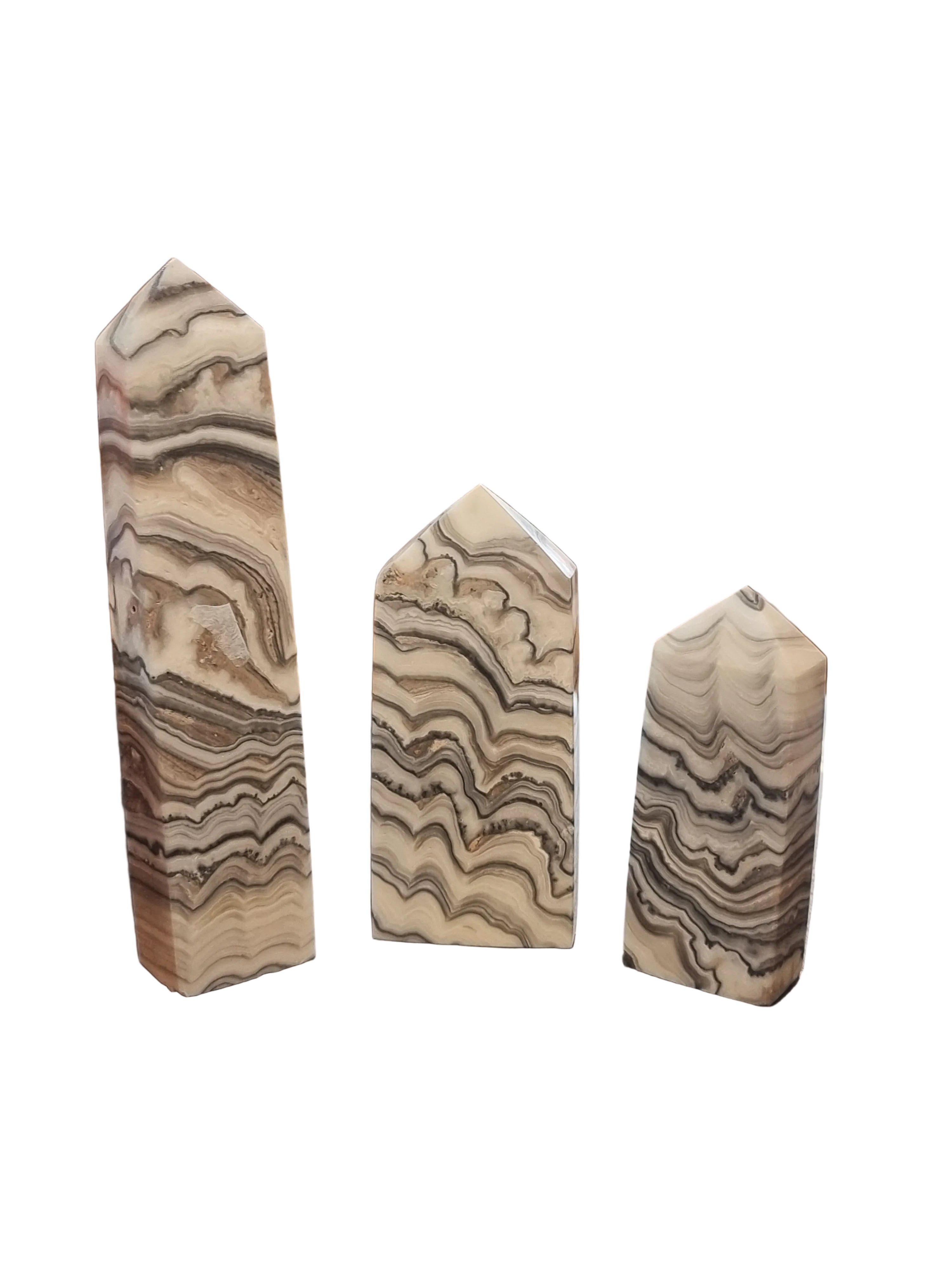 Zebra Calcite Towers