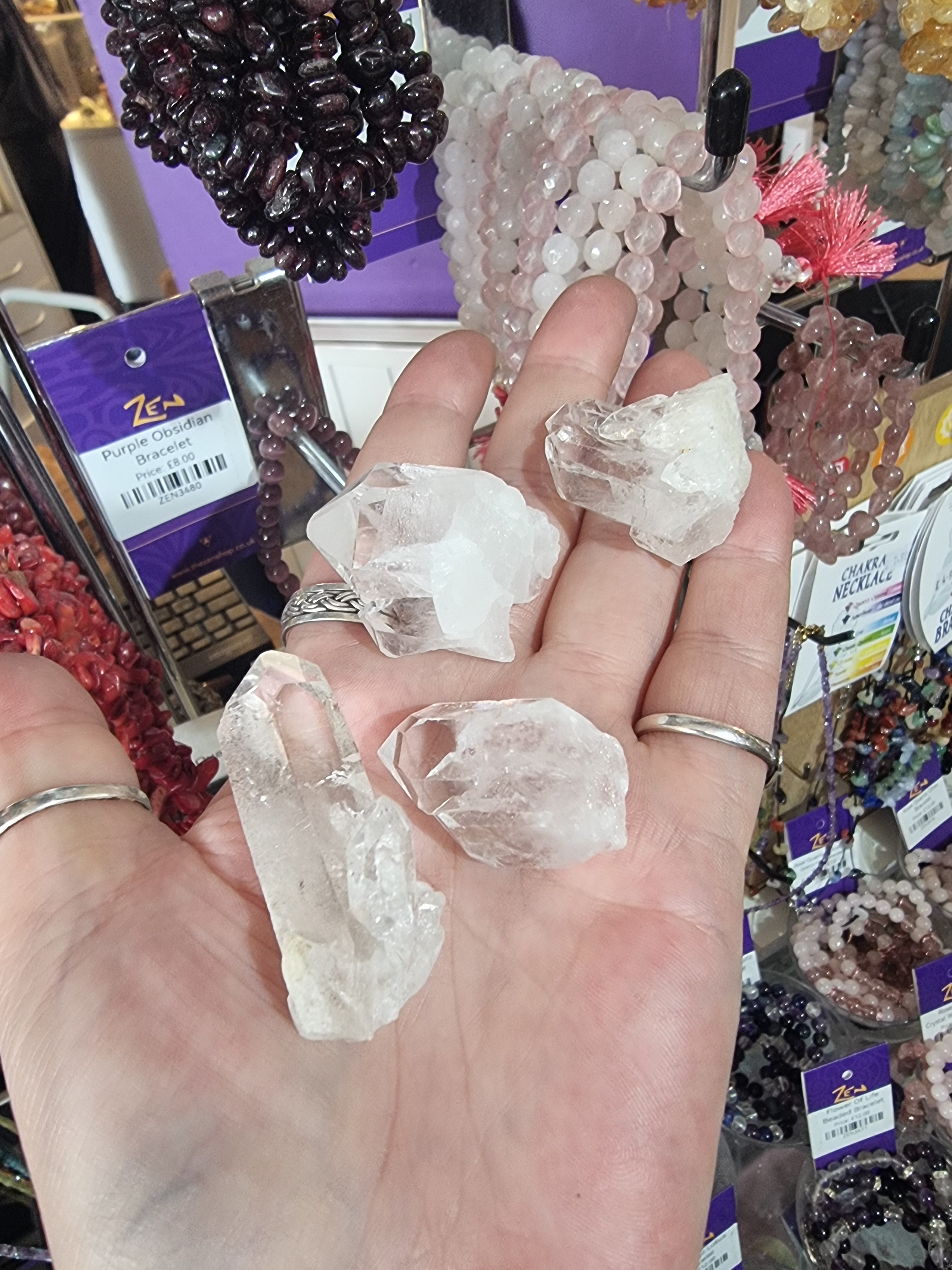 Clear Quartz Clusters