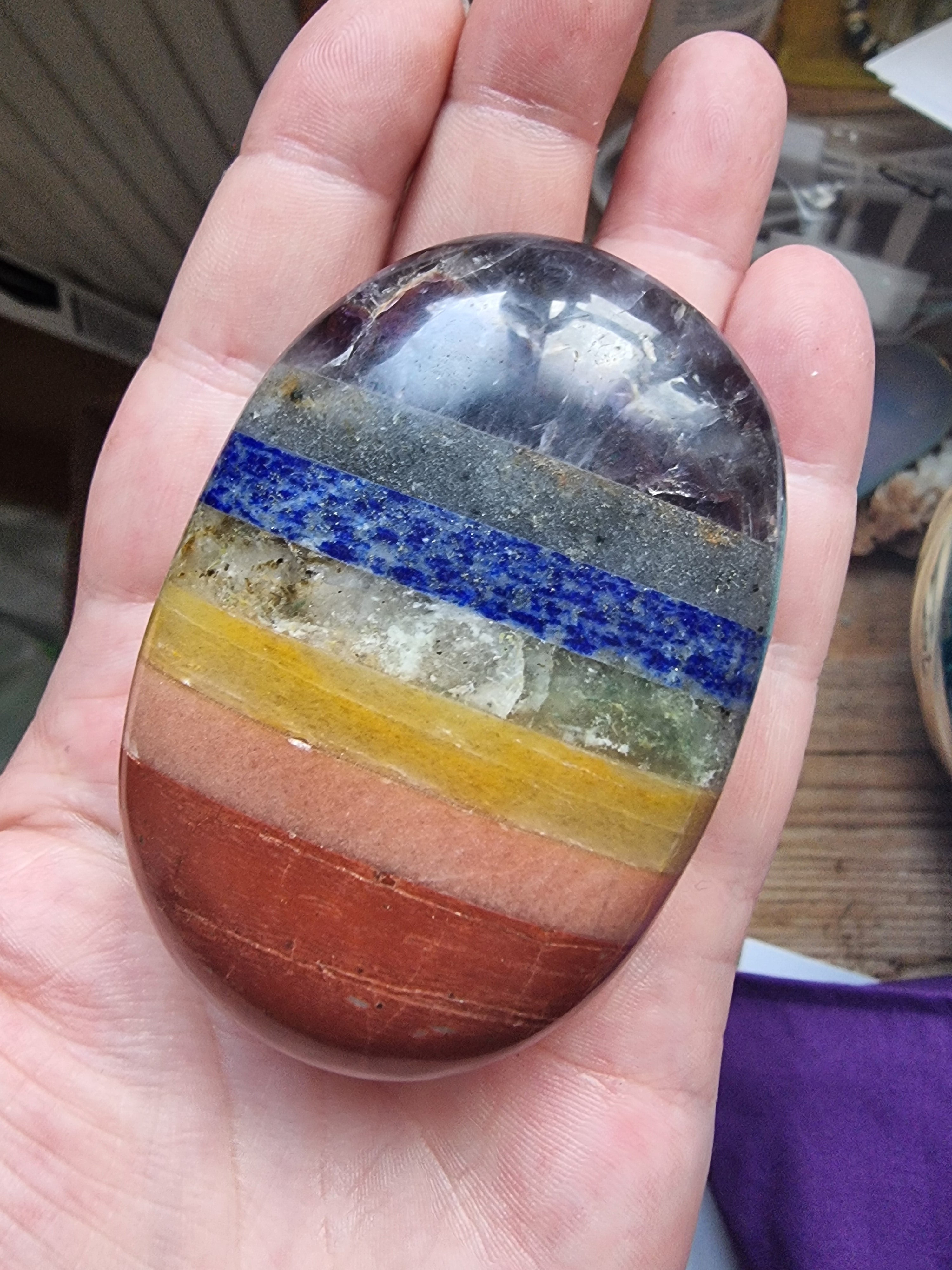 Chakra Palmstone