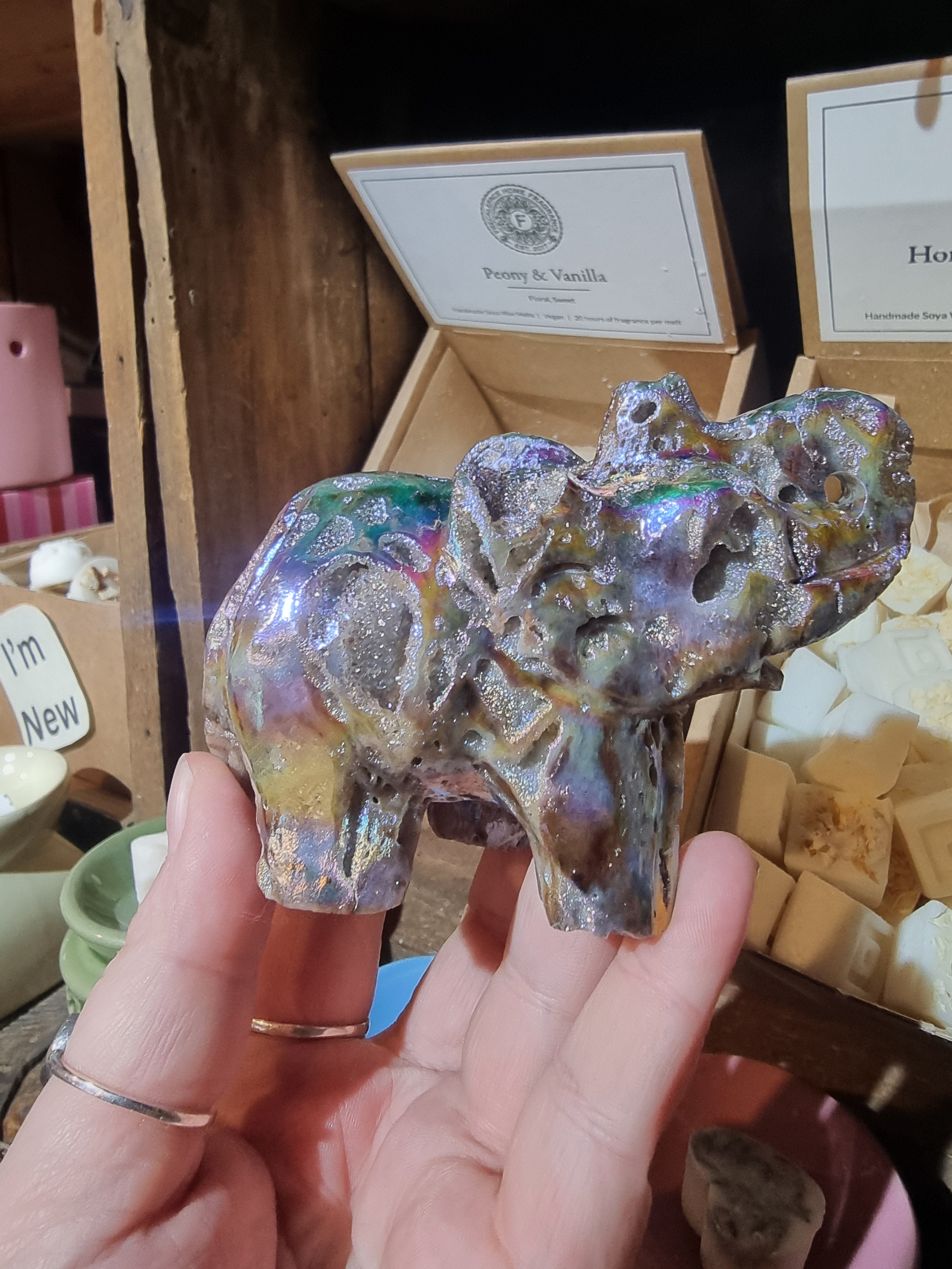 Sphalerite Aura Elephant
