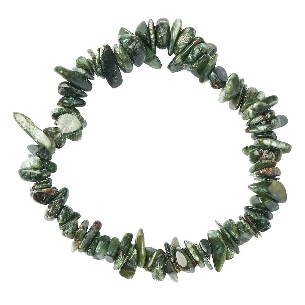 Seraphinite Chip Bracelet