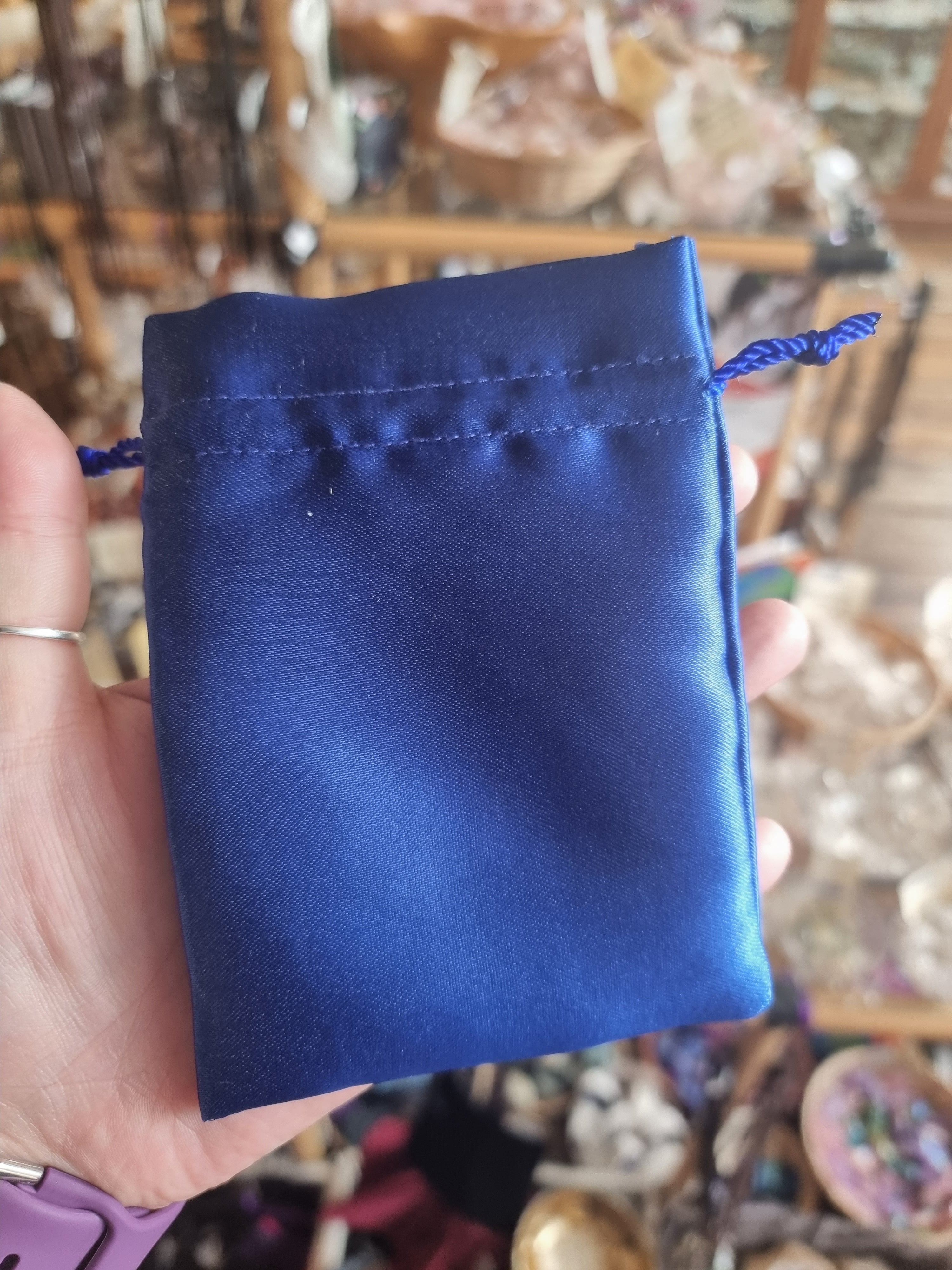Blue Crystal Pouch (Large)