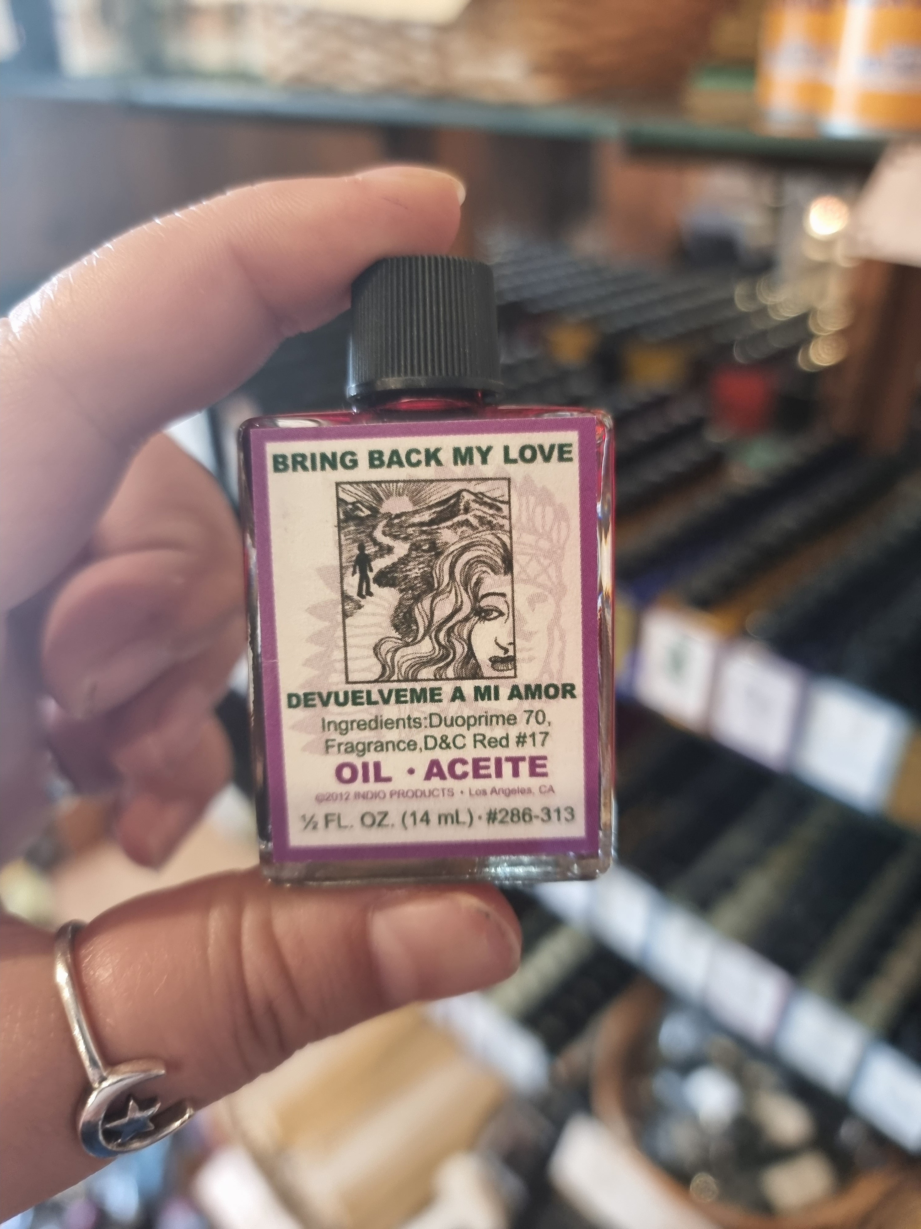 Bring Back My Love Oil