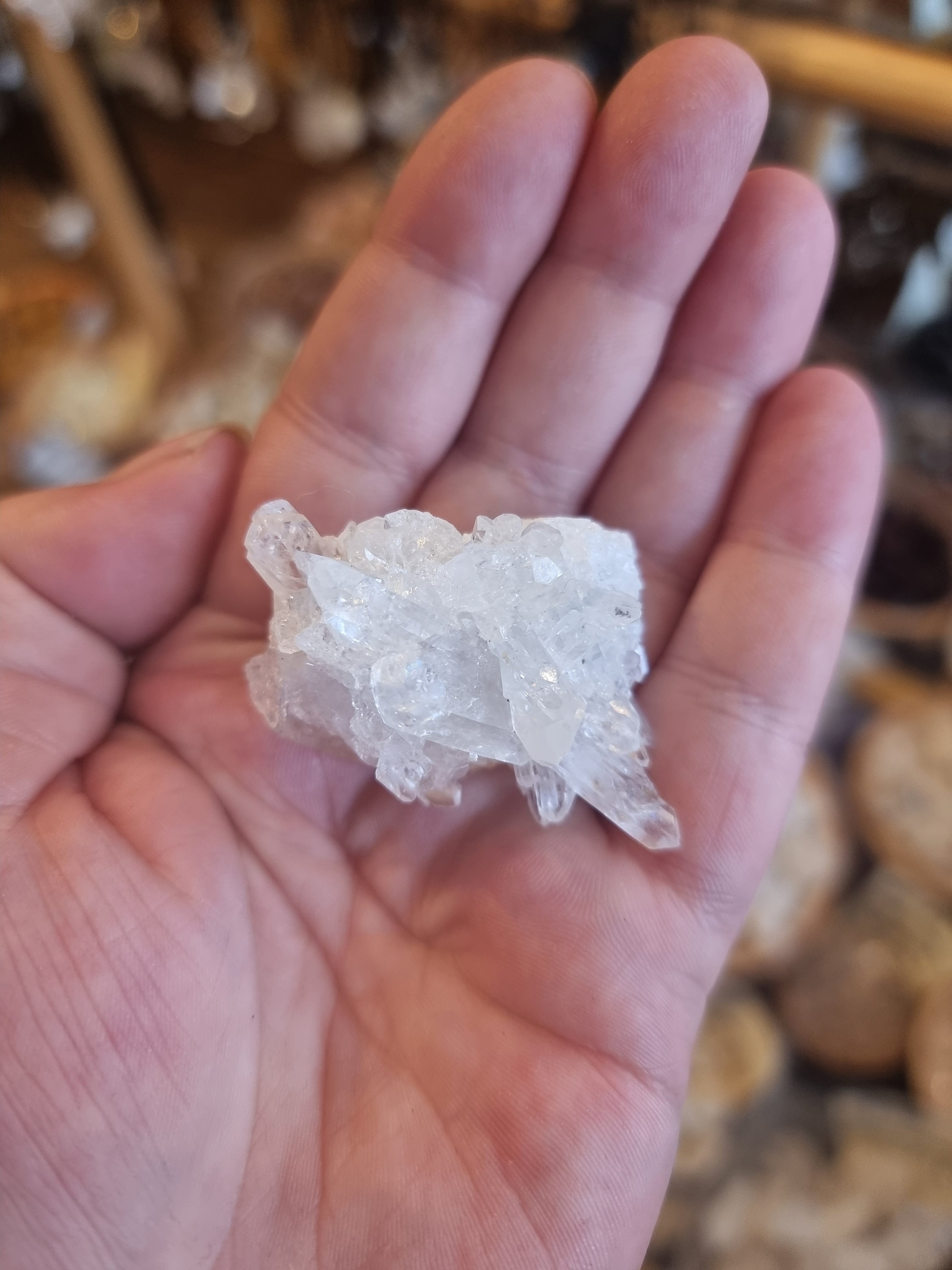 Mini Clear Quartz Clusters