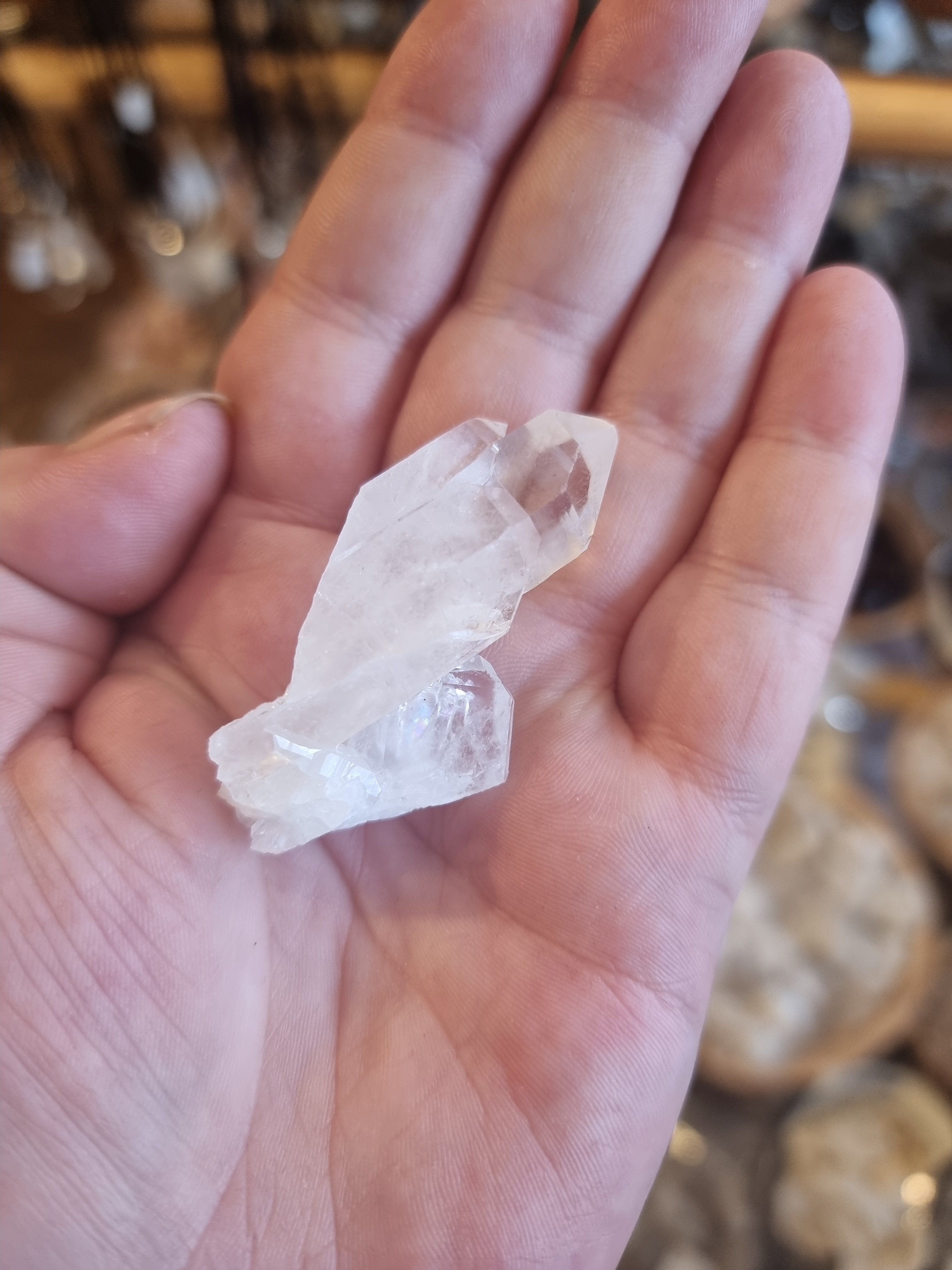 Mini Clear Quartz Clusters