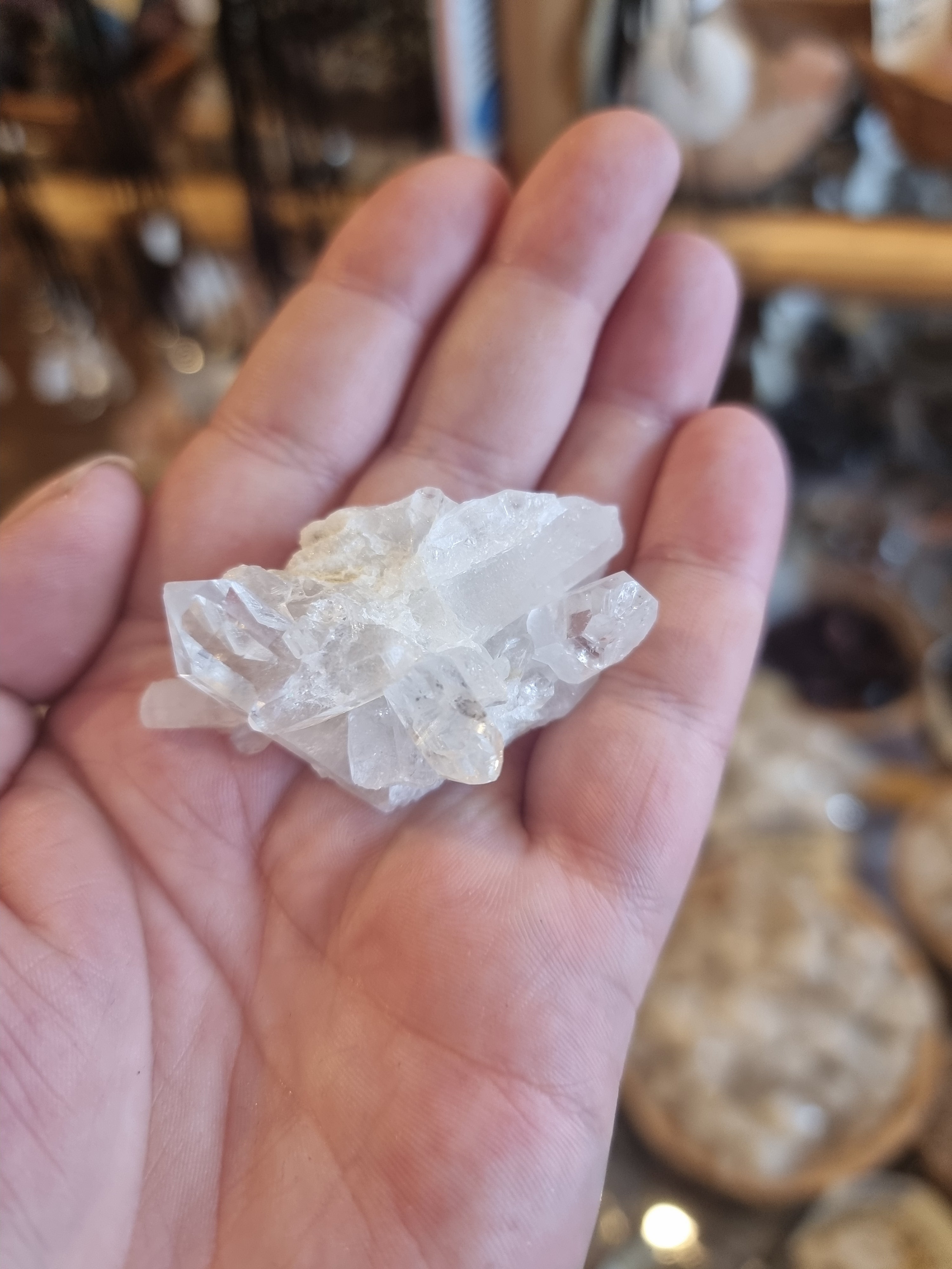 Mini Clear Quartz Clusters