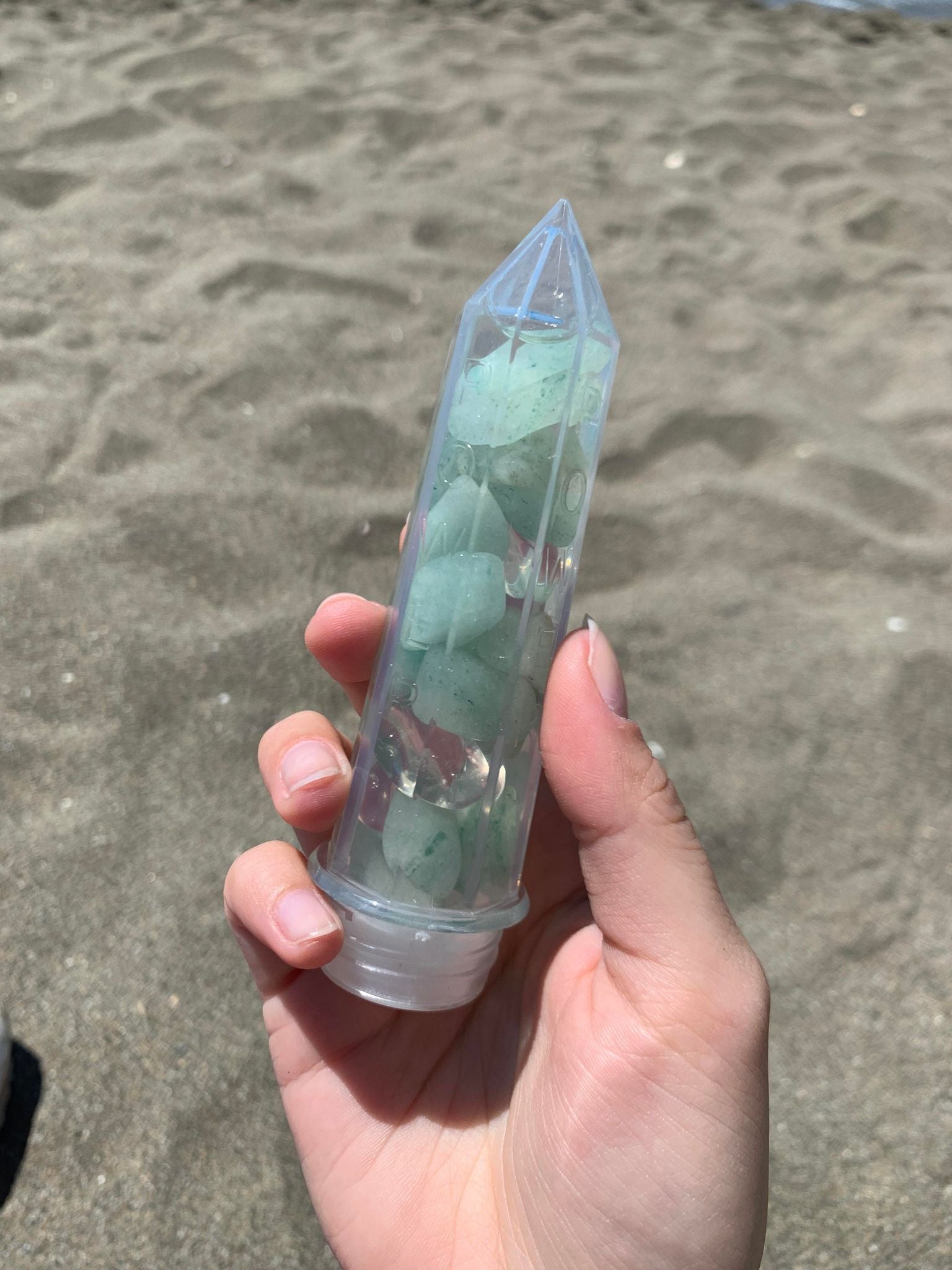 Balance Plastic Crystal Bottle