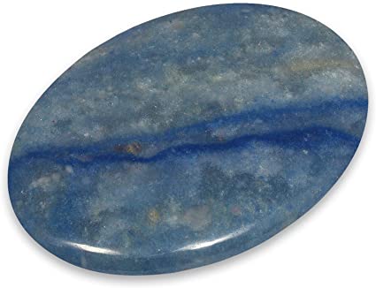 Blue Quartz Palmstone