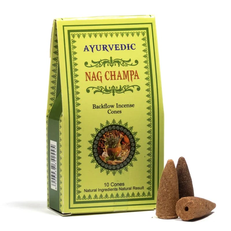 Nag Champa Ayurvedic Backflow Cones