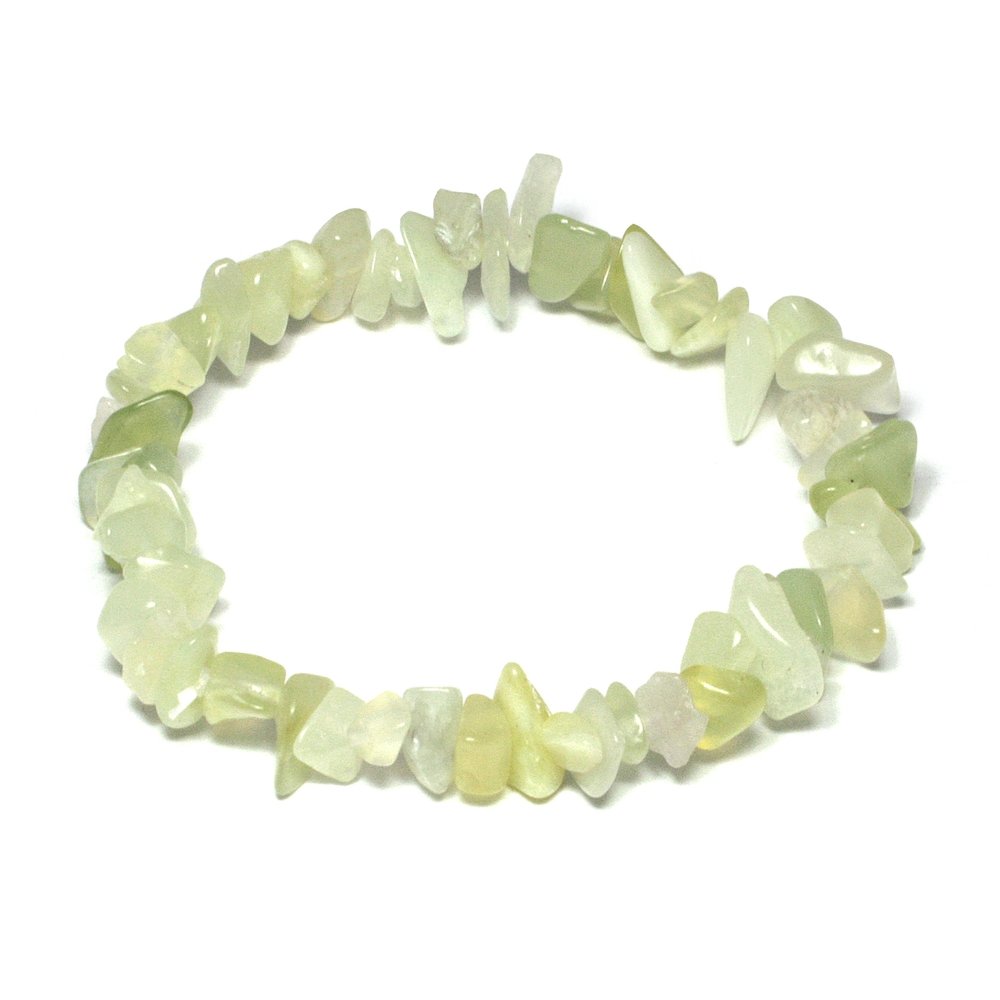New Jade Chip Bracelets