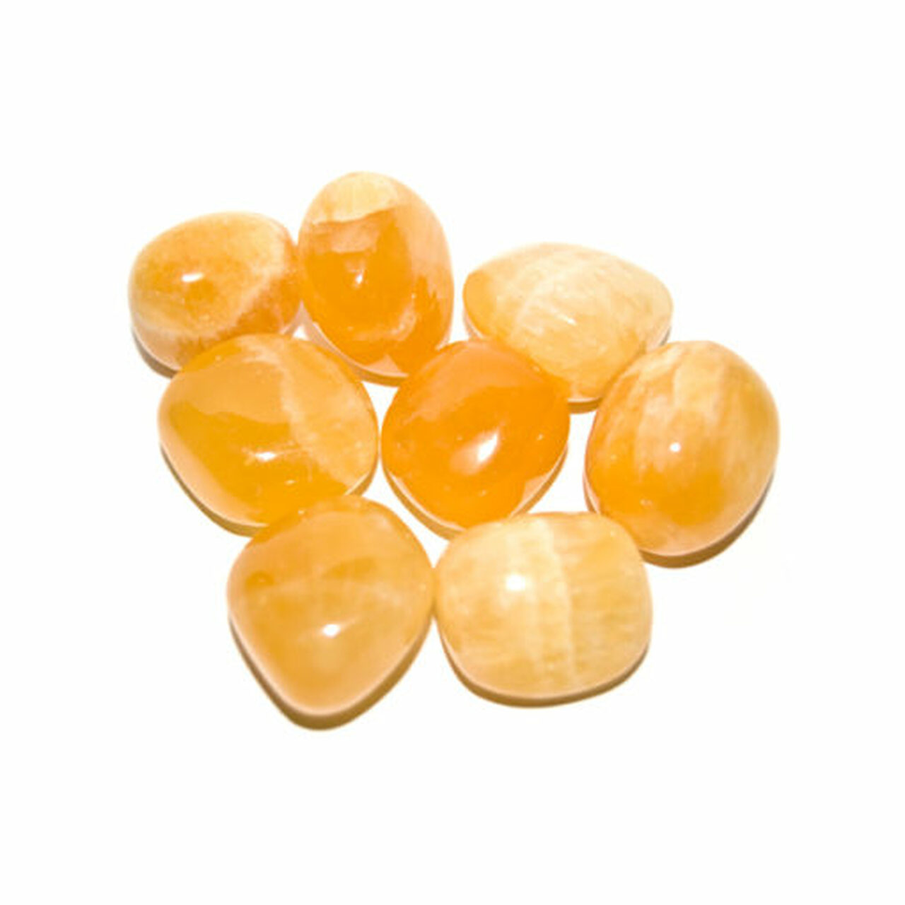 Orange Calcite (Tumbled)