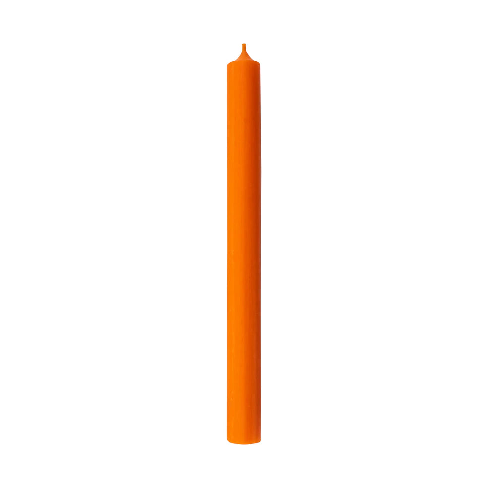 Orange Rustic Candle