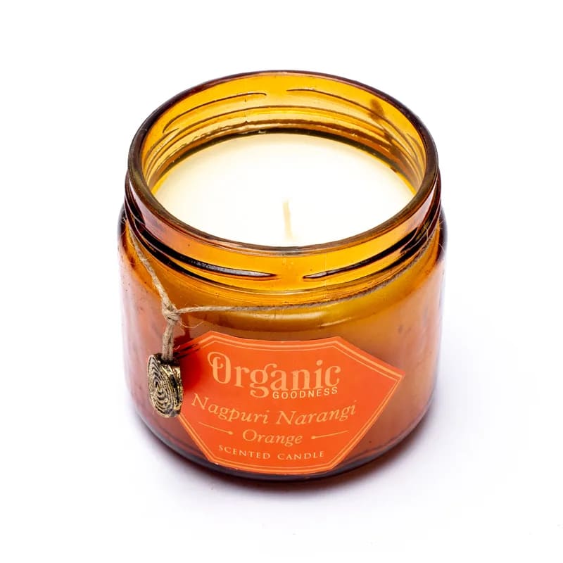 Organic Orange Candle