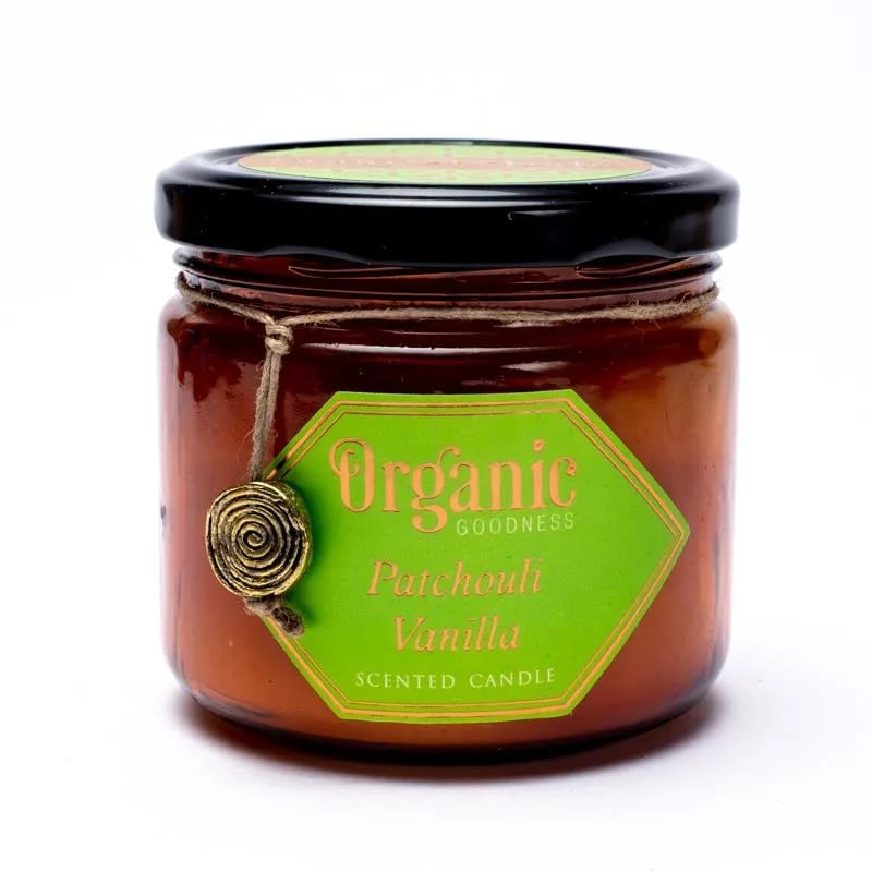 Organic Patchouli & Vanilla Candle
