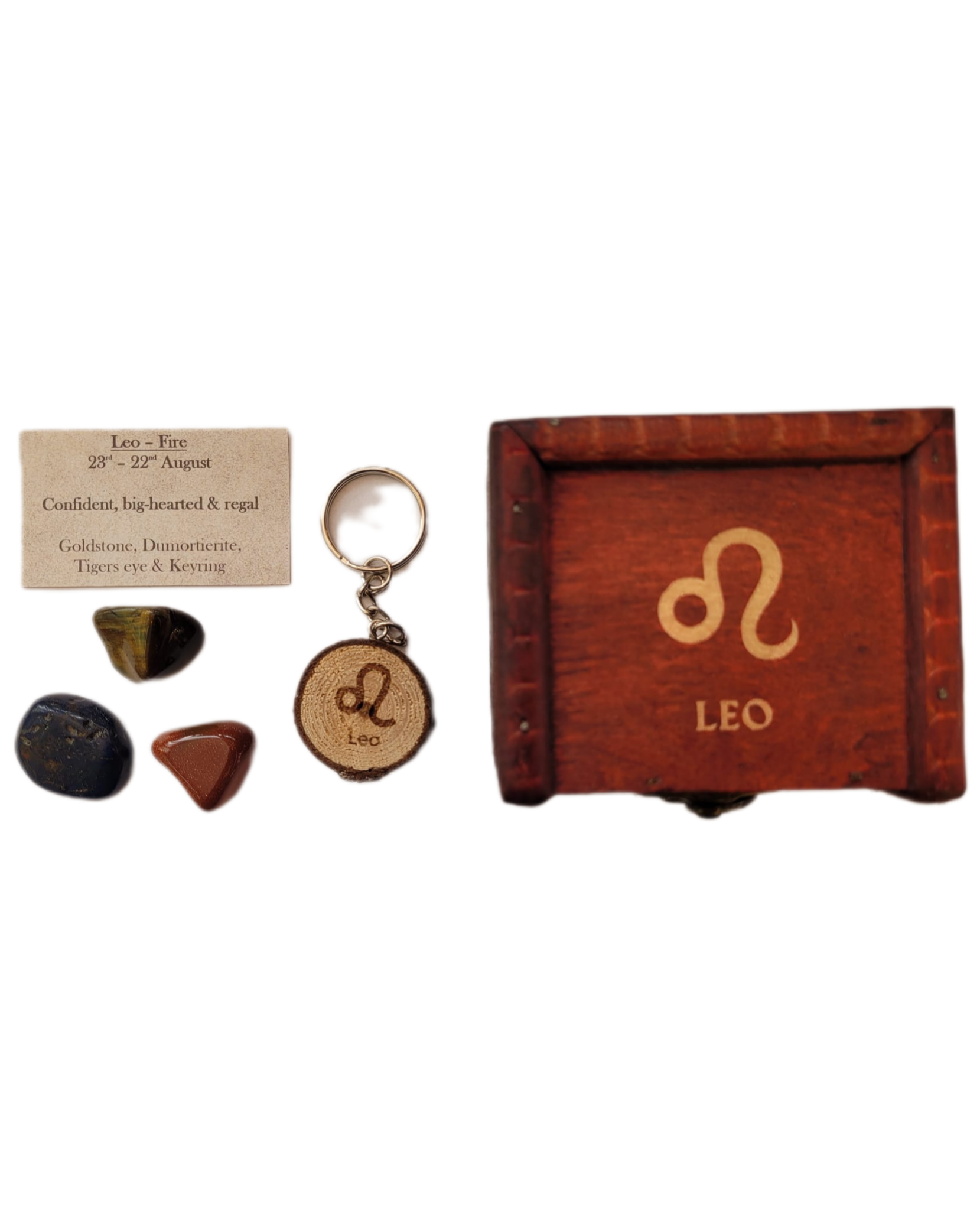 Leo Crystal Gift Box