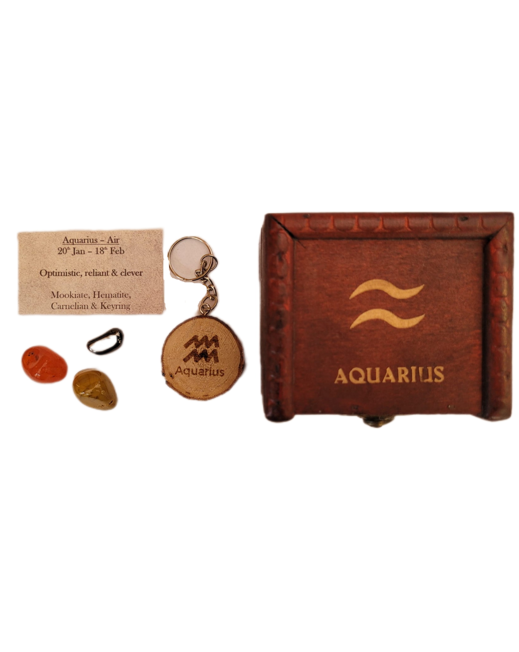 Aquarius Crystal Gift Box