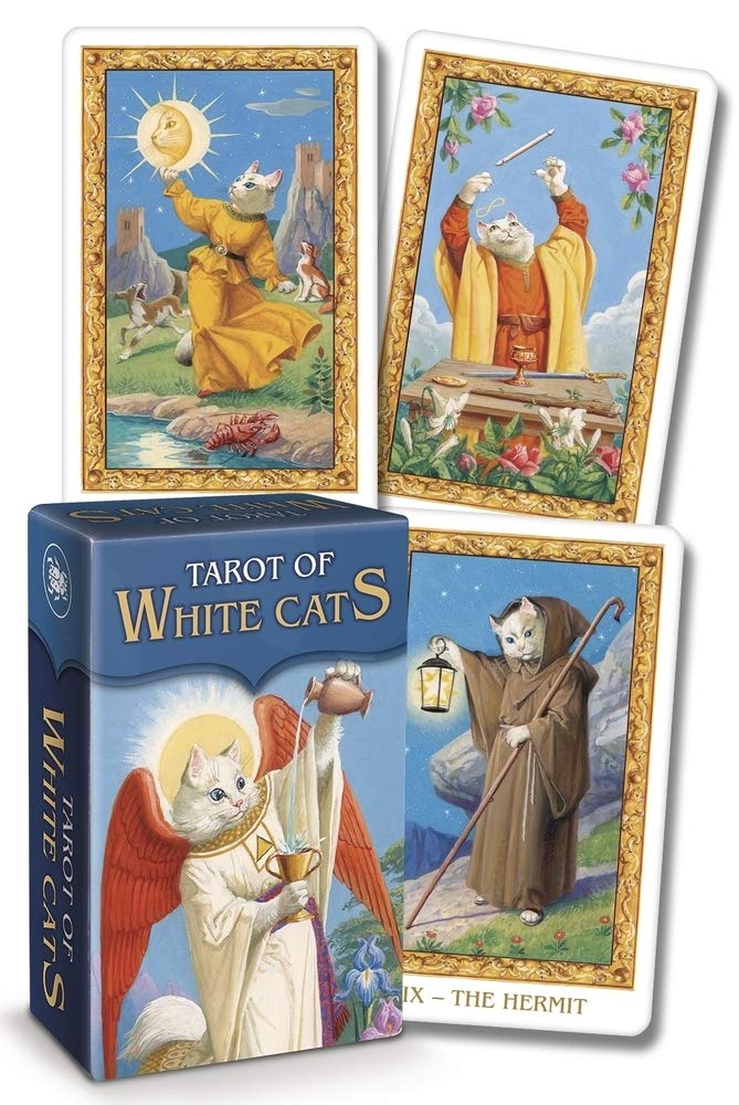Tarot Of White Cats (Pocket Edition)