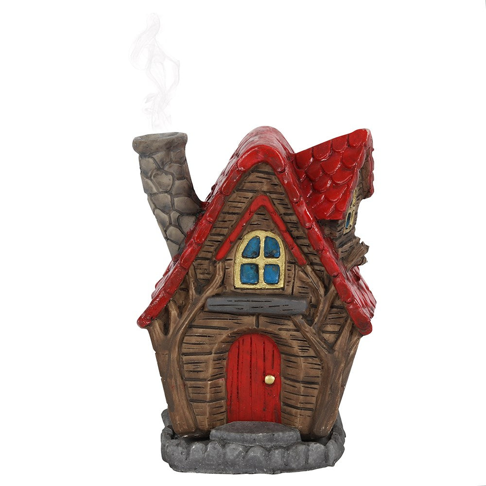 Red Fairy Home Incense Cone Holder