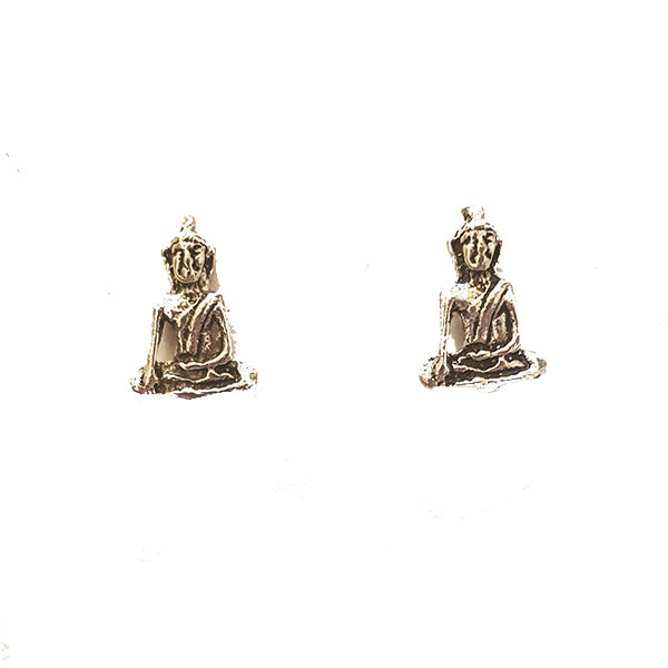 Buddha Silver Studs