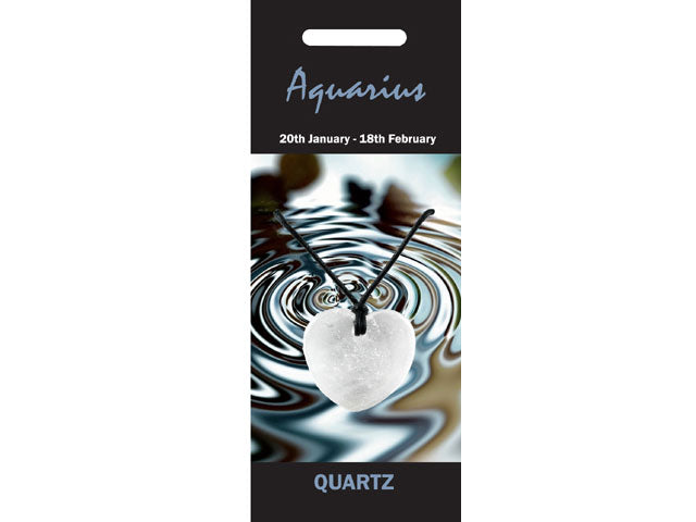 Aquarius Heart Pendant