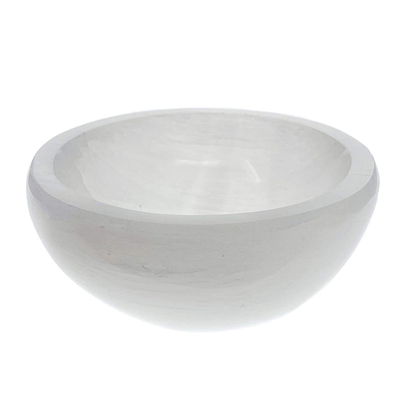 Selenite Round Bowl